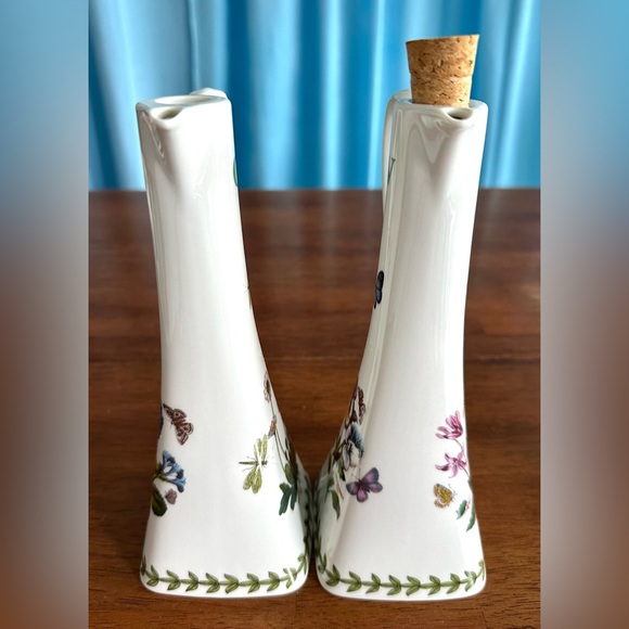 Portmeirion Susan Williams-Ellis Botanical Garden Square Oil & Vinegar Set - Picture 7 of 10